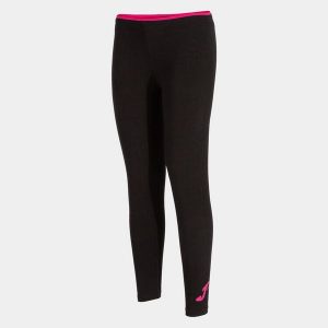 Legginsy sportowe damskie Joma Lion. Czarne legginsy JOMA, bez wzorów. Za 290,00 zł.