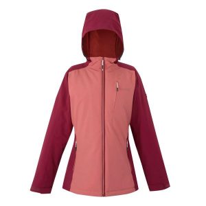 Kurtka Damska Highton Stretch IV Padded Jacket. Czerwone kurtki Regatta, xl, bez wzorów, z puchu, bez kaptura. Za 157,99 zł.