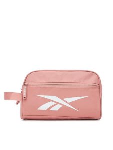 Reebok Kosmetyczka RBK-U1-002-SS25 Różowy. Czerwone kosmetyczki Reebok, bez wzorów, z materiału, bez dodatków. Za 69,99 zł.