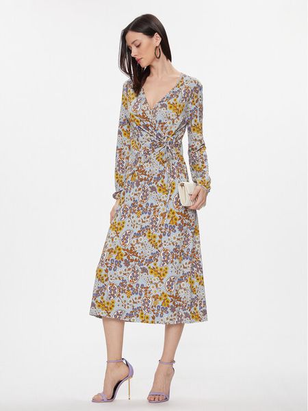 Weekend Max Mara Sukienka codzienna Staffa 2415621061 Niebieski Regular Fit. Niebieskie kombinezony Weekend Max Mara, na co dzień, m, bez wzorów, z wiskozy, bez kołnierzyka, bez ramiączek, proste. Za 679,99 zł.