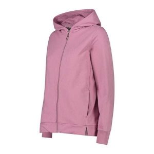 Bluza damska z kapturem CMP. Czerwone bluzy CMP, bez wzorów, z kapturem. Za 315,50 zł.
