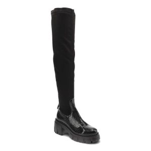 Czarne Muszkieterki Maciejka Modne Buty Damskie. Czarne botki Maciejka, z aplikacjami, ze skóry, bez obcasa, na obcasie, bez zapięcia. Za 409,00 zł.