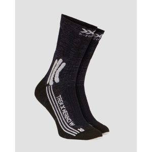 Skarpety damskie trekkingowe X-Socks Trek X Merino 4.0. Białe skarpetki X BIONIC, bez wzorów, z wełny. Za 158,00 zł.