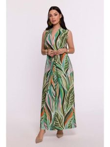 Be Wear Sukienka w kolorze zielonym rozmiar: XXL. Zielone sukienki Be Wear, xxl, bez wzorów, bez kołnierzyka, bez ramiączek, maxi. Za 171,28 zł.