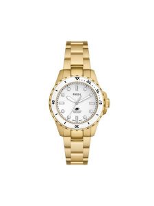 Fossil Zegarek Blue ES5350 Złoty. Żółte, analogowe zegarki Fossil. Za 789,99 zł.