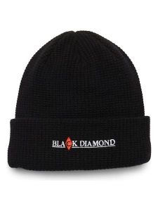 Black Diamond Wełniana czapka w kolorze czarnym rozmiar: onesize. Czarne czapki Black Diamond, bez wzorów, z polaru. Za 136,13 zł.