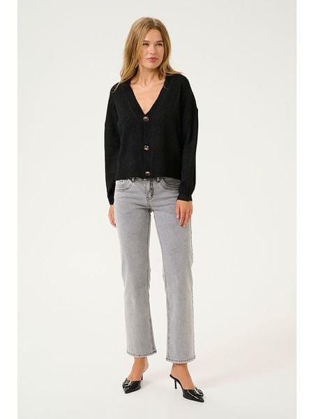 Cream Kardigan "Holiday" w kolorze czarnym rozmiar: L/XL. Czarne kardigany Cream, ze splotem. Za 136,13 zł.