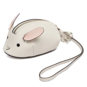 Bilonówka Furla. Szare portfele Furla, bez wzorów. Za 406,99 zł.