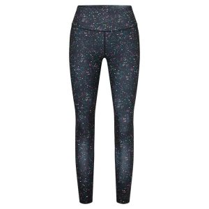 Damskie wpływowe legginsy. Czarne legginsy Dare 2b, bez wzorów, z materiału, z podwyższonym stanem. Za 189,50 zł.