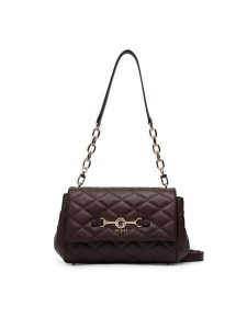 Guess Torebka Frances HWQG22 41190 Brązowy. Brązowe torebki klasyczne Guess, z aplikacjami, ze skóry, bez dodatków. Za 584,99 zł.