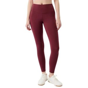 Damskie legginsy Mandala Best Loved. Czerwone legginsy MANDALA, bez wzorów, z podwyższonym stanem. Za 326,50 zł.