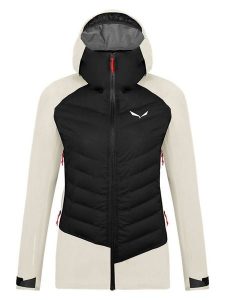 Salewa Kurtka narciarska "Sella PTX" w kolorze kremowo-czarnym rozmiar: 34. Brązowe kurtki sportowe Salewa, bez wzorów, z materiału, bez kaptura, narciarskie. Za 546,48 zł.