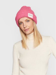 Tommy Jeans Czapka Elevated AW0AW14079 Różowy. Czerwone czapki Tommy Jeans, bez wzorów, z jeansu. Za 139,99 zł.