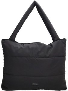 Beagles Shopper bag w kolorze czarnym - 55 x 40 x 7 cm rozmiar: onesize. Czarne shopper bag Beagles, bez wzorów, z materiału, na ramię, bez dodatków. Za 82,99 zł.