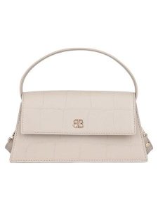 Bellicci Skórzana torebka "Vicky" w kolorze beżowym - 22 x 18 x 6 cm rozmiar: onesize. Brązowe torebki klasyczne Bellicci, bez wzorów, z materiału, przez ramię, bez dodatków. Za 200,13 zł.