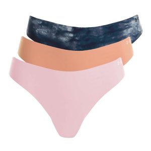 Stringi damskie Under Armour Pure Stretch Ns Thong 3 pary. Stringi Under Armour, bez wzorów. Za 79,99 zł.