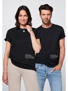 Detto Fatto Koszulka w kolorze czarnym rozmiar: L. Czarne bluzki Detto Fatto, l, bez wzorów, z bawełny, bez kołnierzyka, bez ramiączek. Za 73,99 zł.