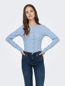 ONLY Kardigan w kolorze błękitnym rozmiar: XL. Niebieskie kardigany ONLY. Za 69,99 zł.