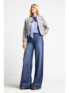 Rich & Royal Dżinsy - Comfort fit - w kolorze granatowym rozmiar: W25/L32. Niebieskie jeansy Rich & Royal, bez wzorów, z podwyższonym stanem. Za 232,78 zł.