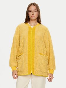 American Vintage Kurtka przejściowa Hoktown HOK16DH24 Żółty Loose Fit. Żółte kurtki American Vintage, s, bez wzorów, z syntetyku, bez kaptura. Za 549,99 zł.