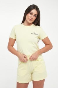 T-shirt damski AERONAUTICA MILITARE. T-shirty AERONAUTICA MILITARE, l, bez wzorów, bez kołnierzyka, bez ramiączek. Za 299,00 zł.