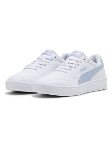 Puma Sneakersy "Court Lally" w kolorze biało-błękitnym rozmiar: 40. Białe trampki Puma, bez wzorów, bez zapięcia. Za 94,95 zł.