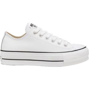Trampki Converse Chuck Taylor All Star Lift, Dla obu płci. Białe buty sportowe Converse, bez wzorów, bez zapięcia. Za 383,00 zł.