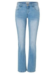 Timezone Dżinsy "Lisa" - Slim fit - w kolorze błękitnym rozmiar: W28/L32. Niebieskie jeansy Timezone, z aplikacjami. Za 148,96 zł.