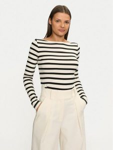 Gap Bluzka 797732-01 Écru Regular Fit. Bluzki GAP, xxs, bez wzorów, z bawełny, bez kołnierzyka, bez ramiączek. Za 109,99 zł.