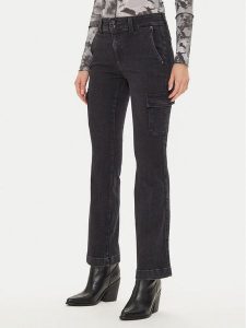Guess Jeansy W4BA1B D5JF2 Szary Slim Fit. Szare jeansy Guess, z aplikacjami, z bawełny. Za 259,99 zł.