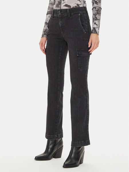 Guess Jeansy W4BA1B D5JF2 Szary Slim Fit. Szare jeansy Guess, z aplikacjami, z bawełny. Za 367,00 zł.