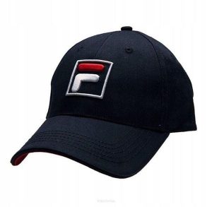 Czapka tenisowa Fila Baseball Cap Forze granatowa. Niebieskie czapki Fila, bez wzorów, z bawełny, eleganckie. Za 69,00 zł.
