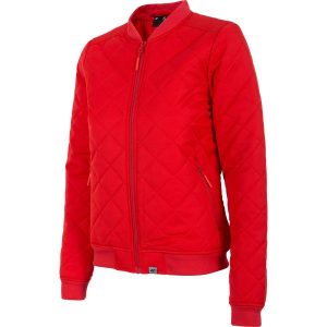 Kurtka puchowa damska KUD005 - czerwony. Kurtki marki 4f. Za 269,99 zł.
