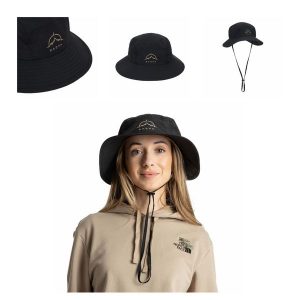 Kapelusz KADVA Hiker Hat regulowany czarny OS. Czarne kapelusze KADVA, bez wzorów, sportowe. Za 99,99 zł.