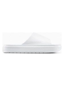 Converse Klapki "Essential" w kolorze białym rozmiar: 35. Białe klapki Converse, bez wzorów, z otwartym noskiem, bez obcasa. Za 104,95 zł.