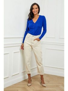 Soft Cashmere Kardigan w kolorze niebieskim rozmiar: 38/40. Niebieskie kardigany Soft Cashmere, z kaszmiru. Za 122,95 zł.