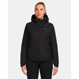 Damska kurtka outdoorowa Kilpi OLVERA-W. Czarne kurtki Kilpi, m, bez wzorów, z softshellu, bez kaptura. Za 566,65 zł.