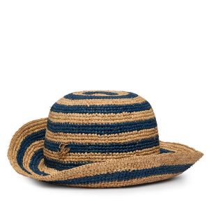 Kapelusz Tommy Hilfiger. Niebieskie kapelusze TOMMY HILFIGER, bez wzorów. Za 289,99 zł.