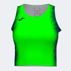 Damski tank top Joma Top Elite Xi. Niebieskie topy JOMA, l, bez wzorów, sportowe, bez kołnierzyka, bez ramiączek. Za 155,30 zł.