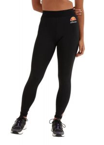 Legginsy treningowe damskie Ellesse Tadino. Czarne legginsy Ellesse, bez wzorów, z elastanu, z podwyższonym stanem, długie. Za 132,23 zł.