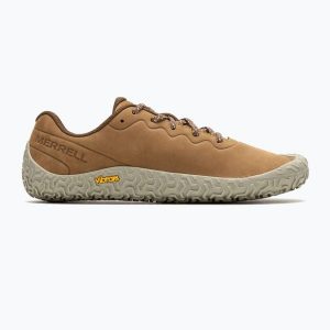 Buty damskie Merrell Vapor Glove 6 Ltr. Brązowe buty trekkingowe Merrell, bez zapięcia. W wyprzedaży za 466,60 zł.