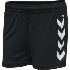 Spodenki do piłki ręcznej damskie Hummel Core XK. Szorty Hummel, bez wzorów, z materiału, sportowe. Za 89,99 zł.
