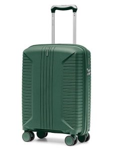 Puccini Walizka "Berlin" w kolorze zielonym - 38 x 54 x 22 cm rozmiar: onesize. Zielone walizki Puccini, bez wzorów, z materiału. Za 239,86 zł.