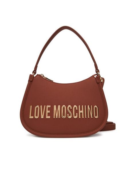 LOVE MOSCHINO Torebka JC4027PP1NKD0312 Brązowy. Brązowe torebki klasyczne LOVE MOSCHINO, bez wzorów, ze skóry, bez dodatków. Za 659,99 zł.