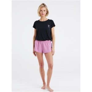 Koszulka damska Protest PRTMERU surf t-shirt. Czarne koszulki sportowe Protest, bez wzorów, bez ramiączek. Za 189,99 zł.