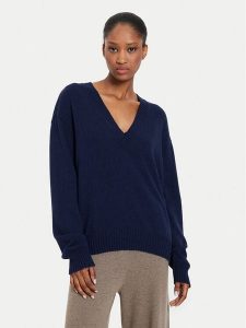 Kontatto Sweter 3M0177 Granatowy Regular Fit. Niebieskie swetry klasyczne Kontatto, m, z syntetyku, bez kołnierzyka. Za 269,99 zł.
