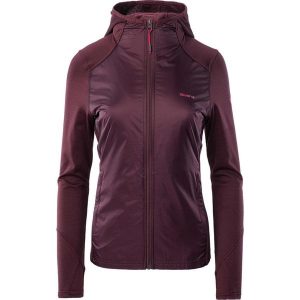 Bluza sportowa damska Iguana Selva II W. Czerwone bluzy IGUANA, bez wzorów, bez kaptura. Za 289,71 zł.