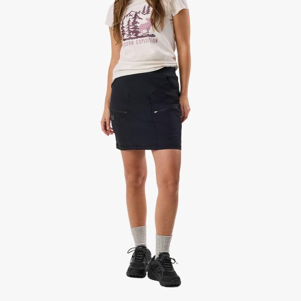 Spódnica turystyczna damska Swedemount Trondheim Trekking szybkoschnąca. Czarne spódnice SWEDEMOUNT, uniwersalny, bez wzorów. Za 249,99 zł.