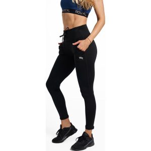 Legginsy fitness damskie Rough Radical Pocket. Czarne legginsy ROUGH RADICAL, bez wzorów. Za 159,99 zł.