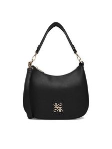 Nine West Torebka CEO-NANCY-H241690 Czarny. Czarne torebki klasyczne Nine West, bez wzorów, z materiału, bez dodatków. Za 229,99 zł.